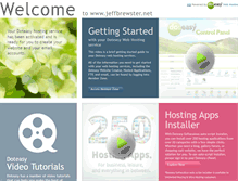Tablet Screenshot of jeffbrewster.net